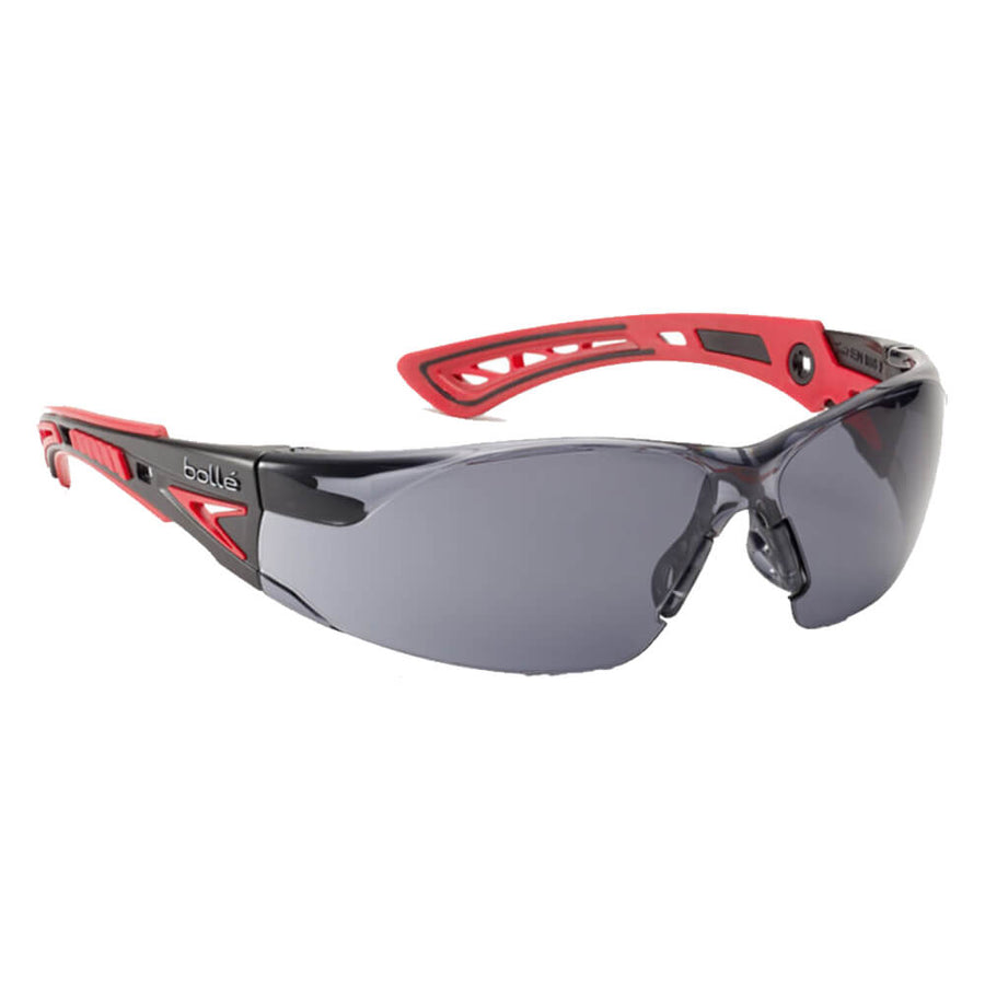 Bolle Safety Rush+ Safety Glasses Smoke