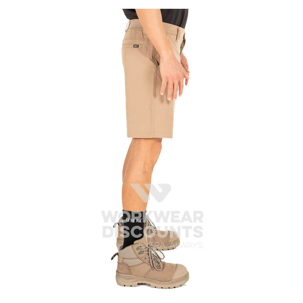 Unit Flexlite Mens Shorts Khaki RHS