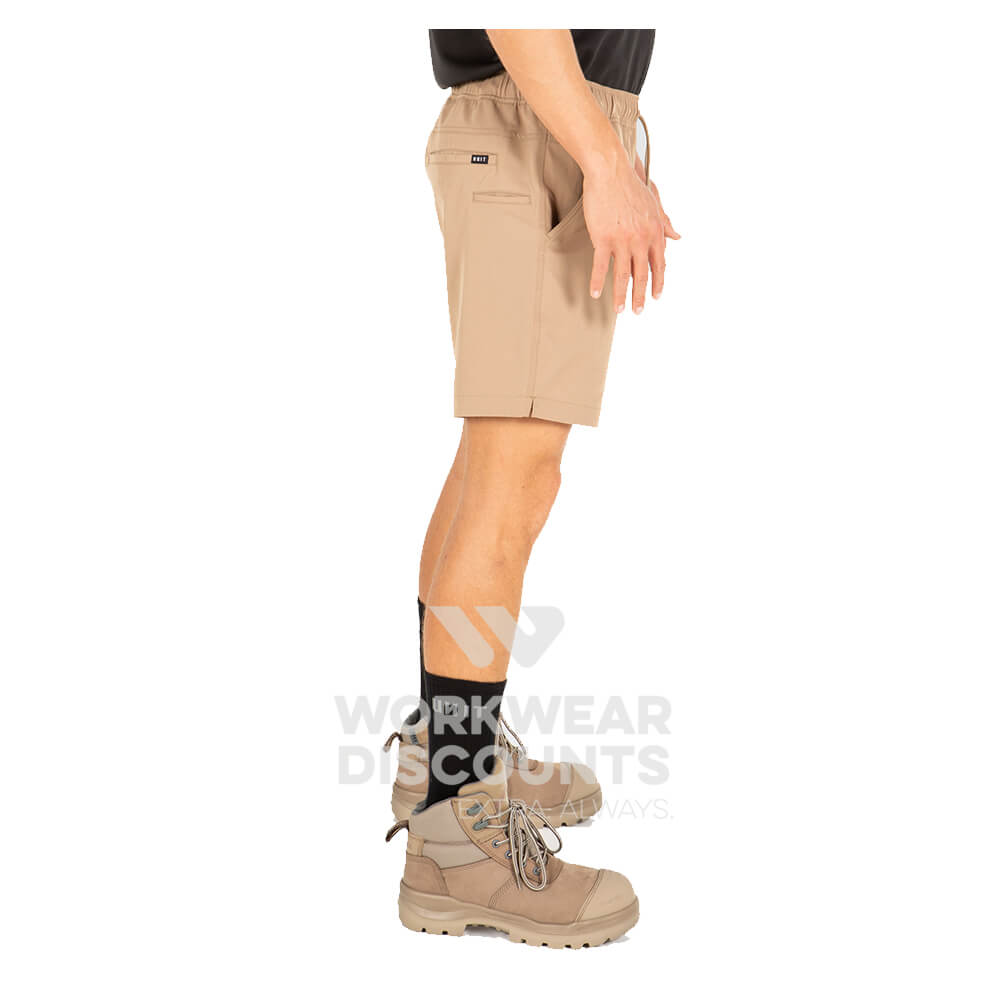 Unit Form Flexlite Mens Shorts Khaki RHS