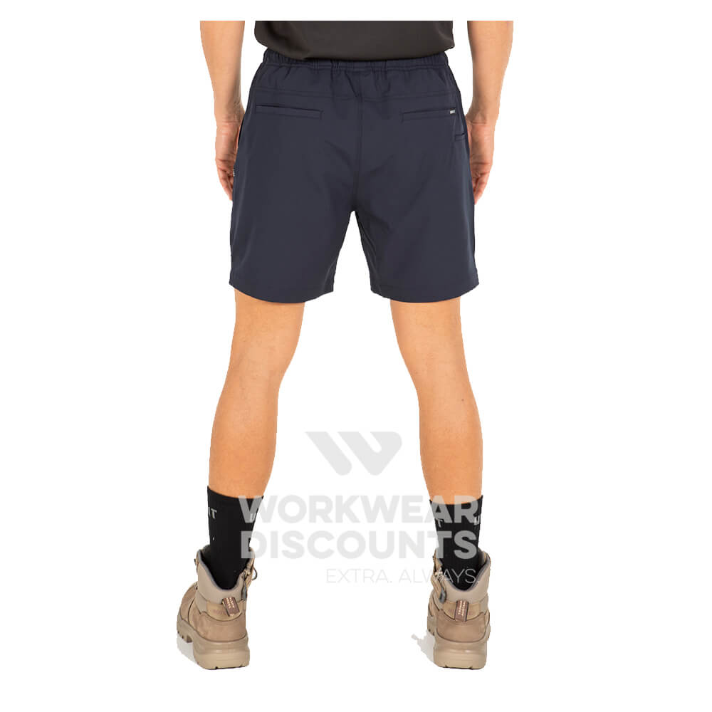 Unit Form Flexlite Mens Shorts Navy Back