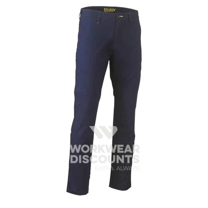 Bisley BP6008 Stretch Cotton Drill Work Pants Navy