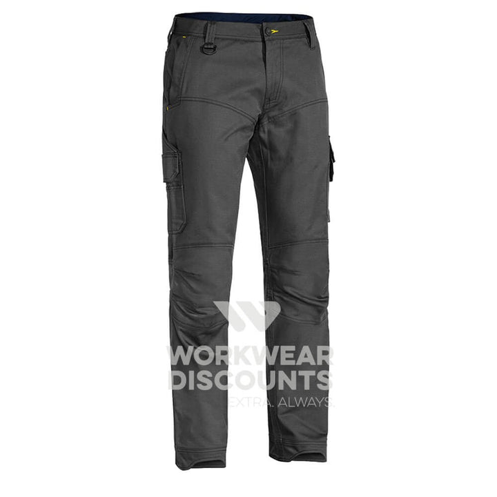 Bisley BPC6475 Engineered  Ripstop Cargo Work Pants Charcoal