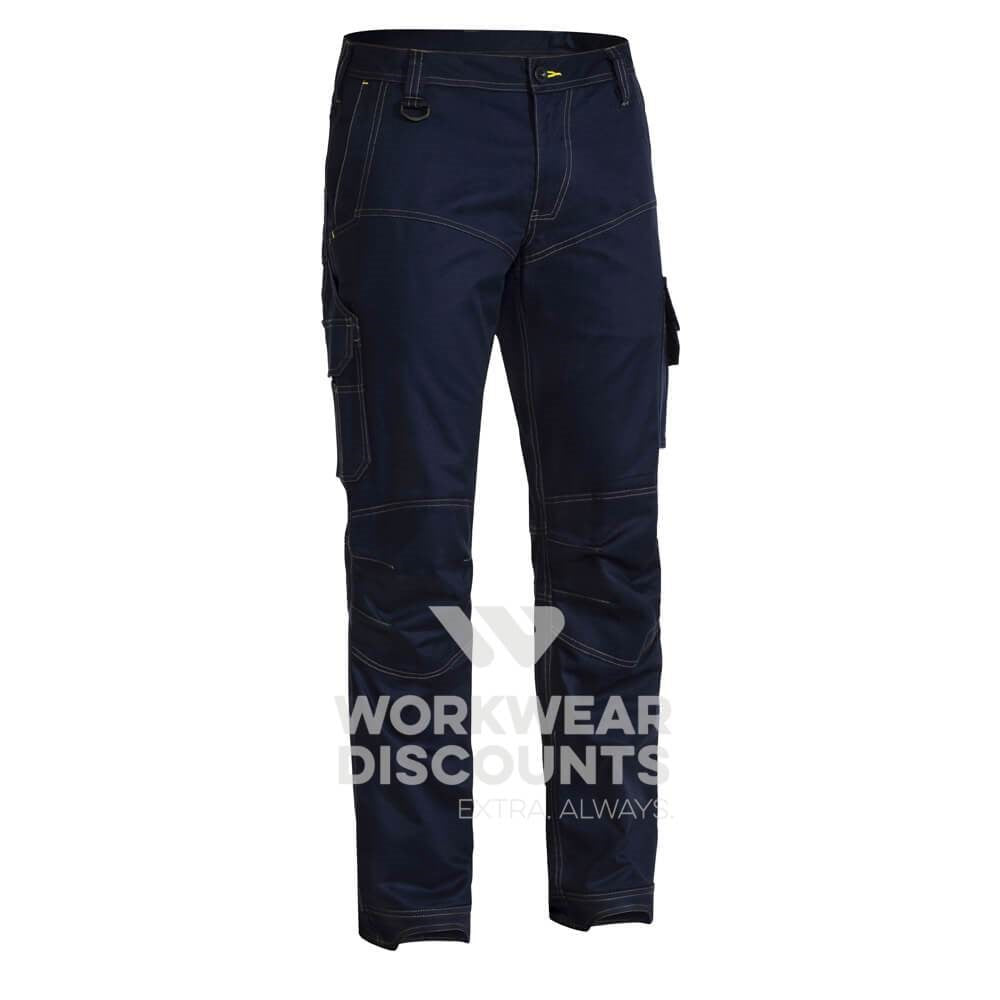Bisley BPC6475 Engineered  Ripstop Cargo Work Pants Charcoal
