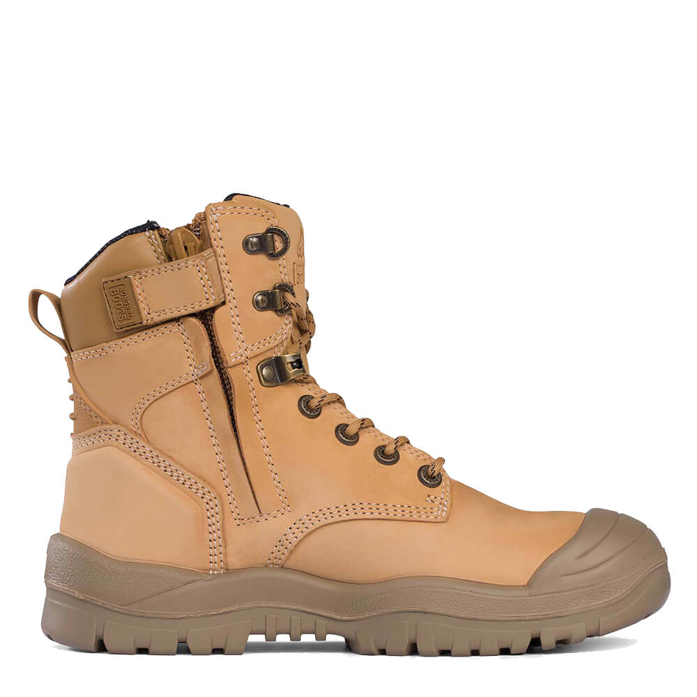 Mongrel 561050 Wheat High Leg ZipSider w/ Scuff Cap Boot View 2