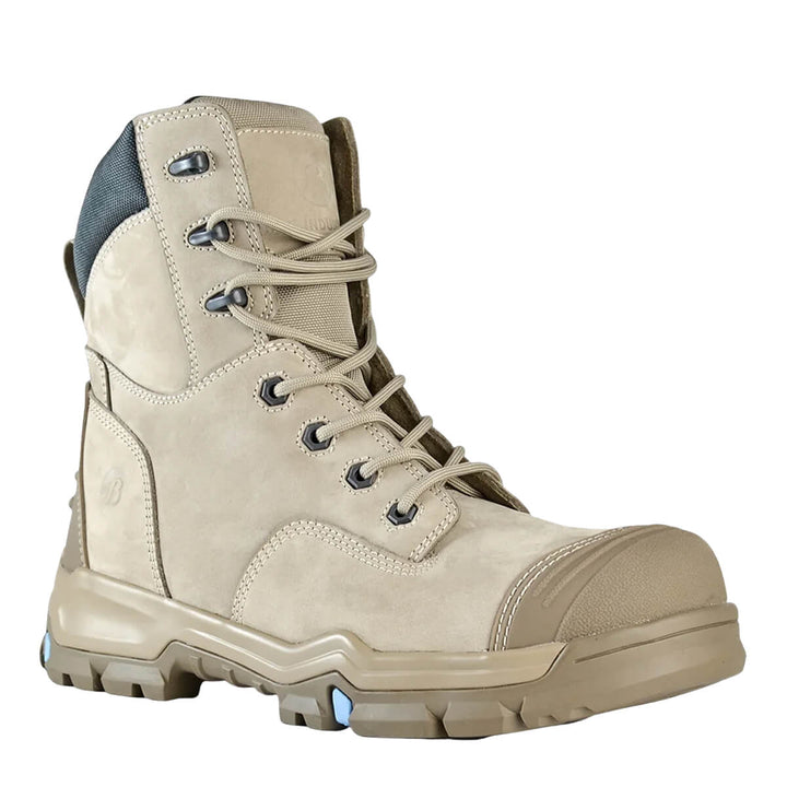 Bata Woodsie Scuff Cap High Cut Zip Lace Safety Boots Slate