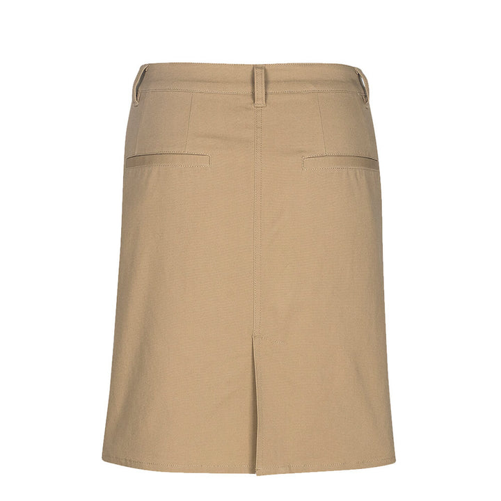 Biz Collection BS022L Womens Lawson Skirt Navy