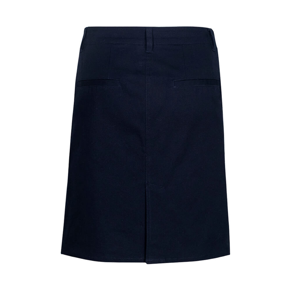 Biz Collection BC-BS022L Womens Lawson Skirt Navy Front