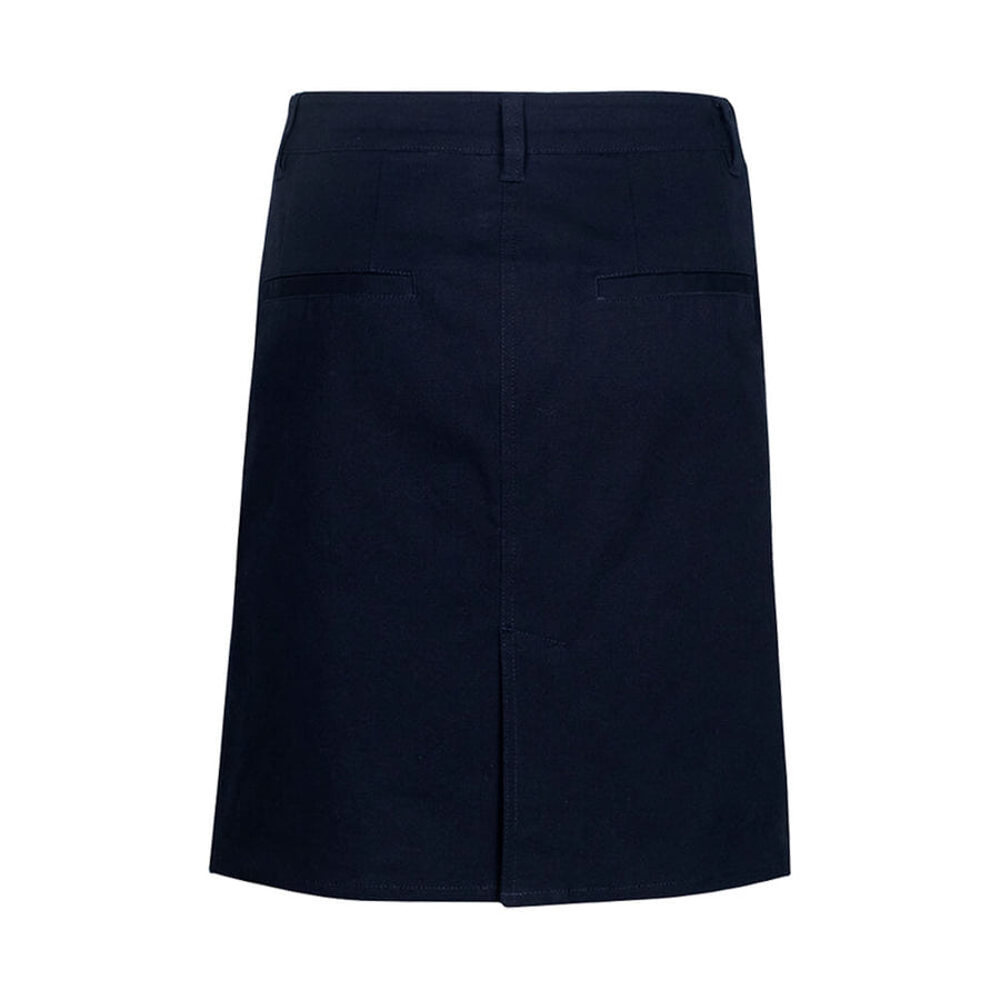 Biz Collection BC-BS022L Womens Lawson Skirt Navy Front