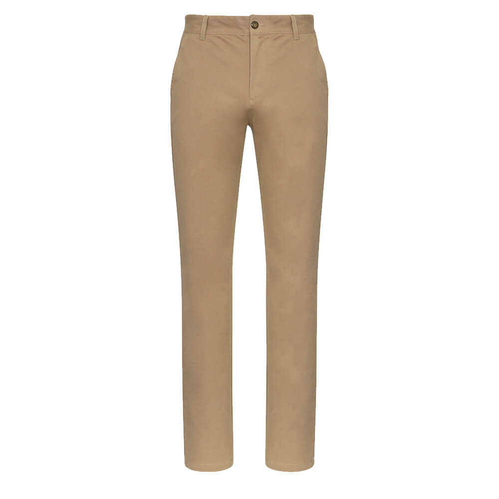 Biz Collection BS724M Mens Lawson Chino Pant Dark Stone Front
