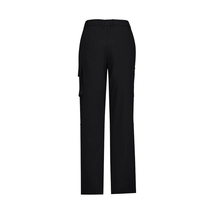 Biz Collection CL954LL Womens Comfort Waist Cargo Pants Charcoal