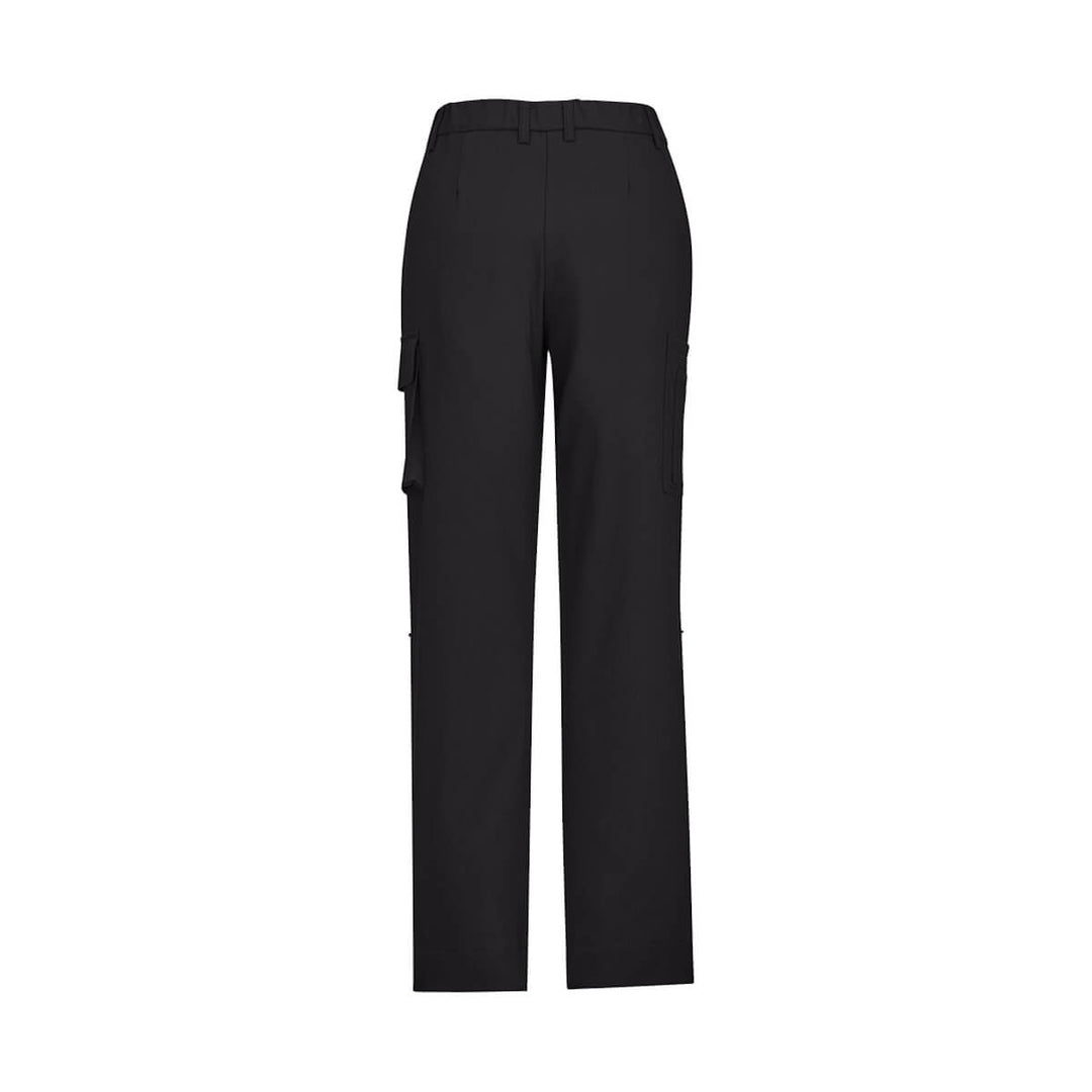 Biz Collection CL954LL Womens Comfort Waist Cargo Pants Charcoal