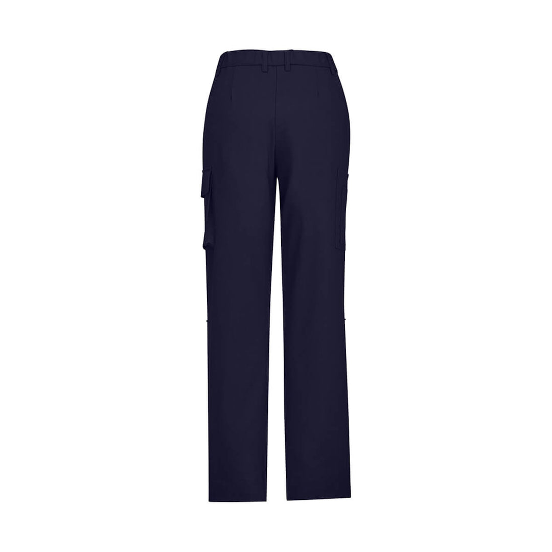 Biz Collection CL954LL Womens Comfort Waist Cargo Pants Charcoal