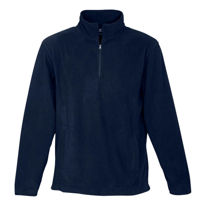 Biz Collection F10510 Mens Trinity Fleece Navy Front