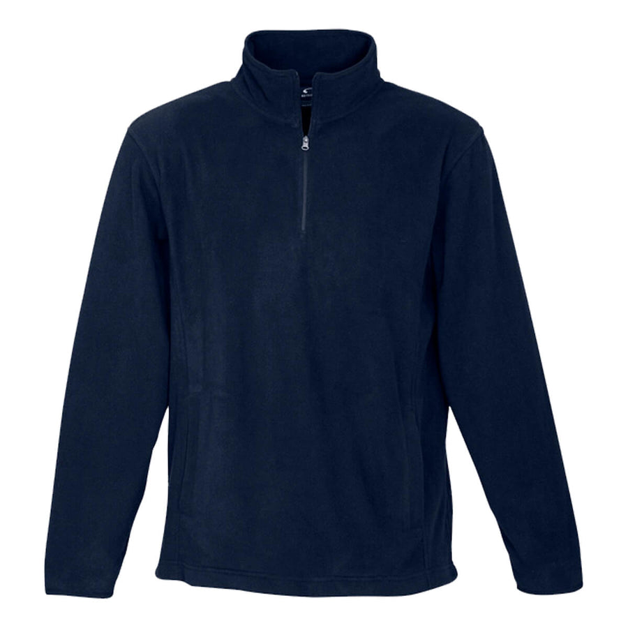 Biz Collection F10510 Mens Trinity Fleece Navy Front
