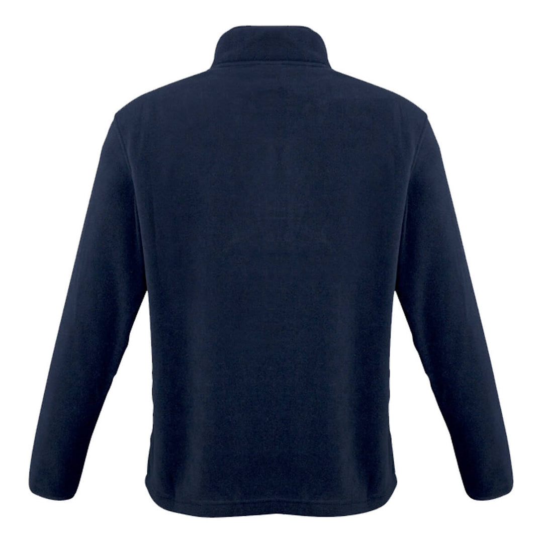 Biz Collection F10510 Mens Trinity Fleece Navy Back
