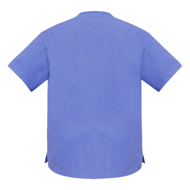 Biz Collection H10612 Unisex Classic Scrub Top Mid Blue