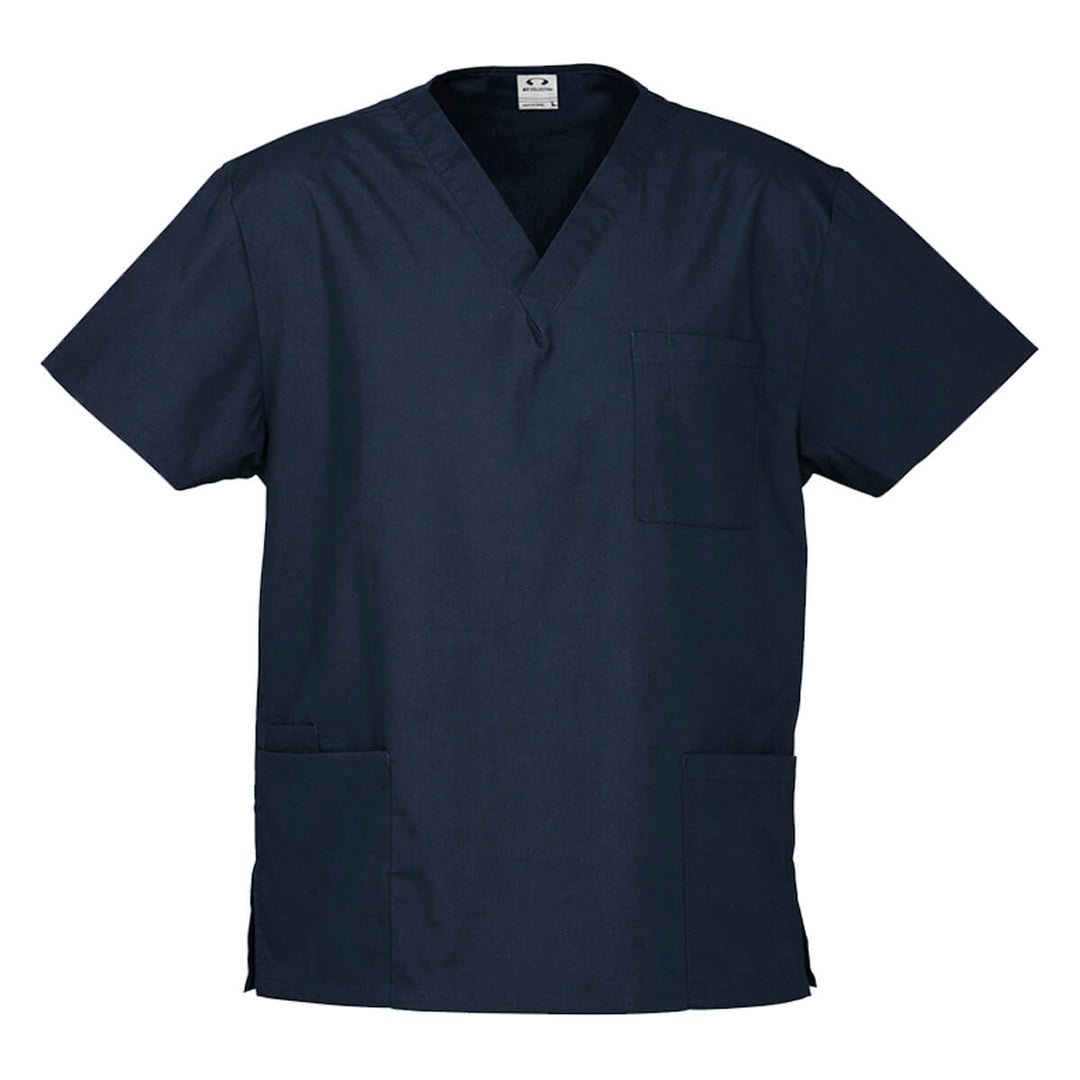 Biz Collection H10612 Unisex Classic Scrub Top Navy