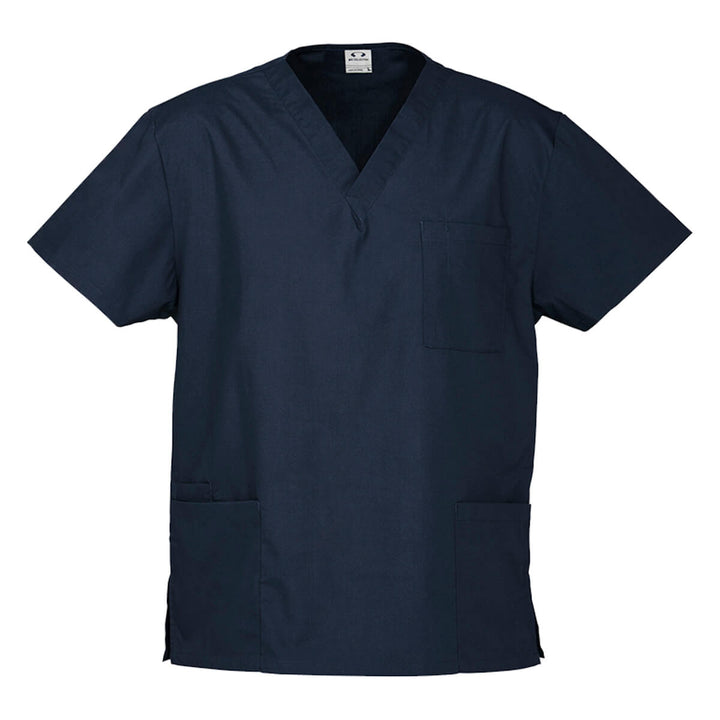 Biz Collection H10612 Unisex Classic Scrub Top Navy