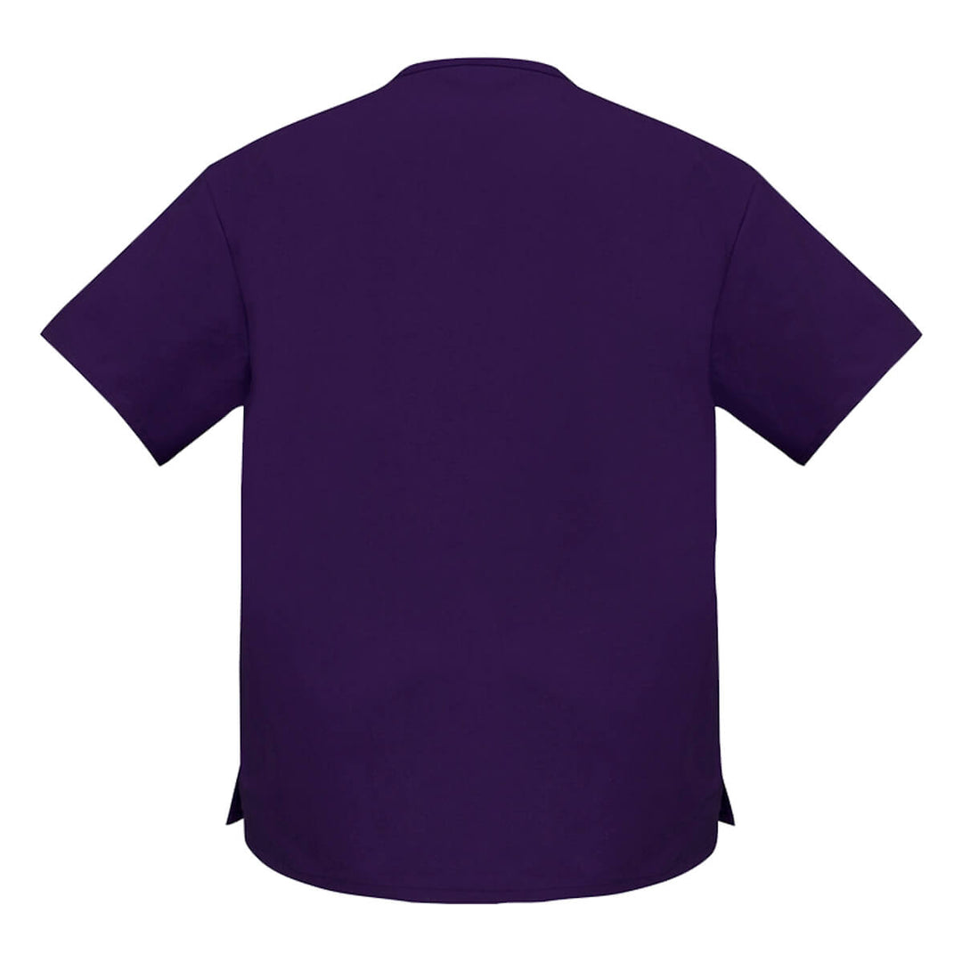 Biz Collection H10612 Unisex Classic Scrub Top Purple