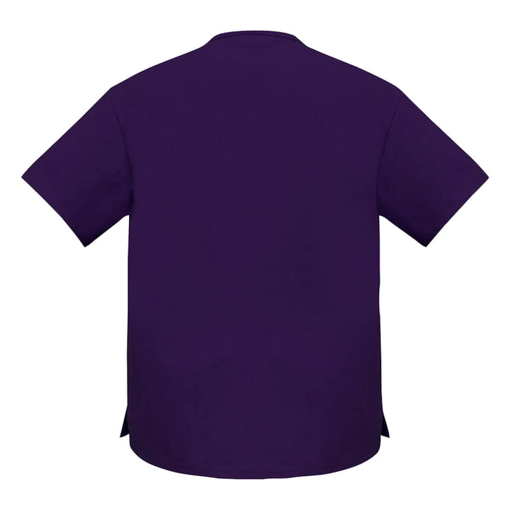 Biz Collection H10612 Unisex Classic Scrub Top Purple