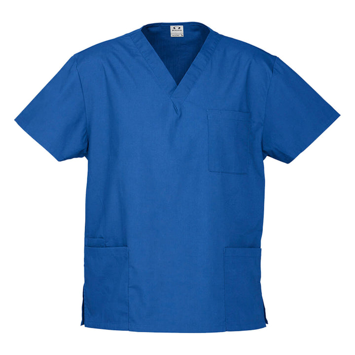 Biz Collection H10612 Unisex Classic Scrub Top Royal