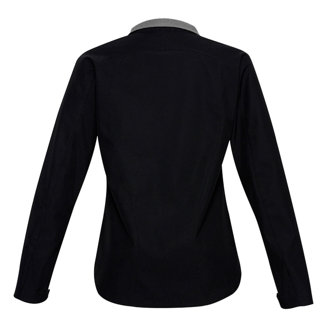Biz Collection J307L Womens Geneva Softshell Jacket Black/Graphite