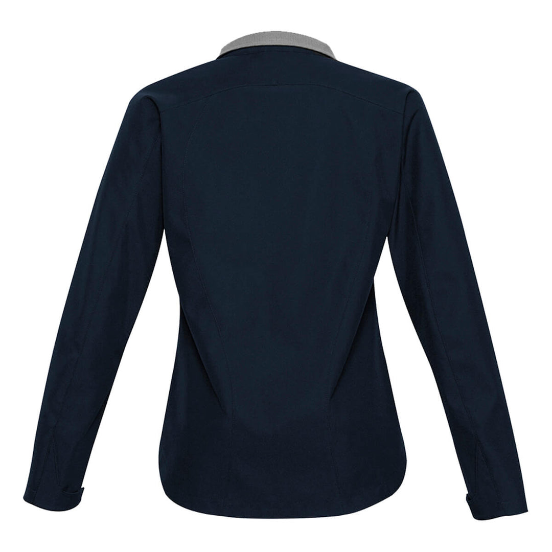 Biz Collection J307L Womens Geneva Softshell Jacket Navy/Graphite