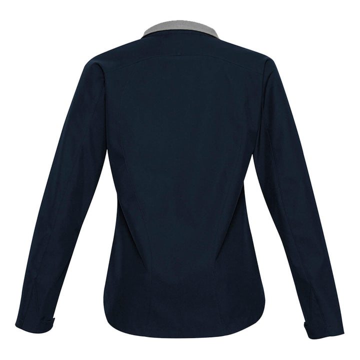 Biz Collection J307L Womens Geneva Softshell Jacket Navy/Graphite