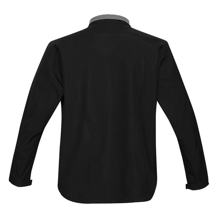 Biz Collection J307M Mens Geneva Softshell Jacket Black/Graphite