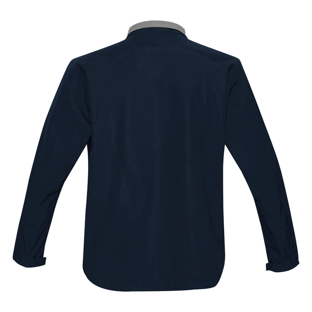 Biz Collection J307M Mens Geneva Softshell Jacket Navy/Graphite
