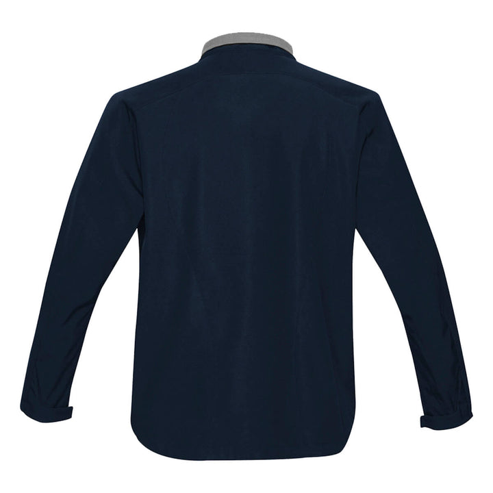 Biz Collection J307M Mens Geneva Softshell Jacket Navy/Graphite