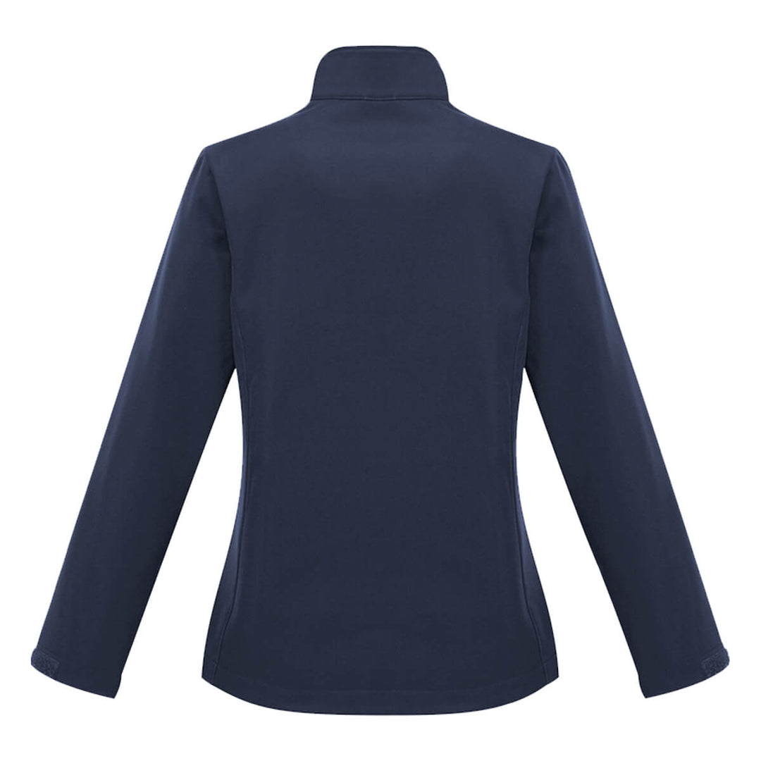 Biz Collection J740L Womens Apex Soft Shell Jacket Navy
