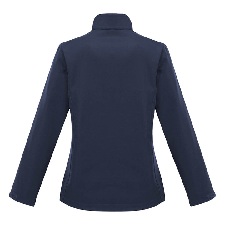 Biz Collection J740L Womens Apex Soft Shell Jacket Navy