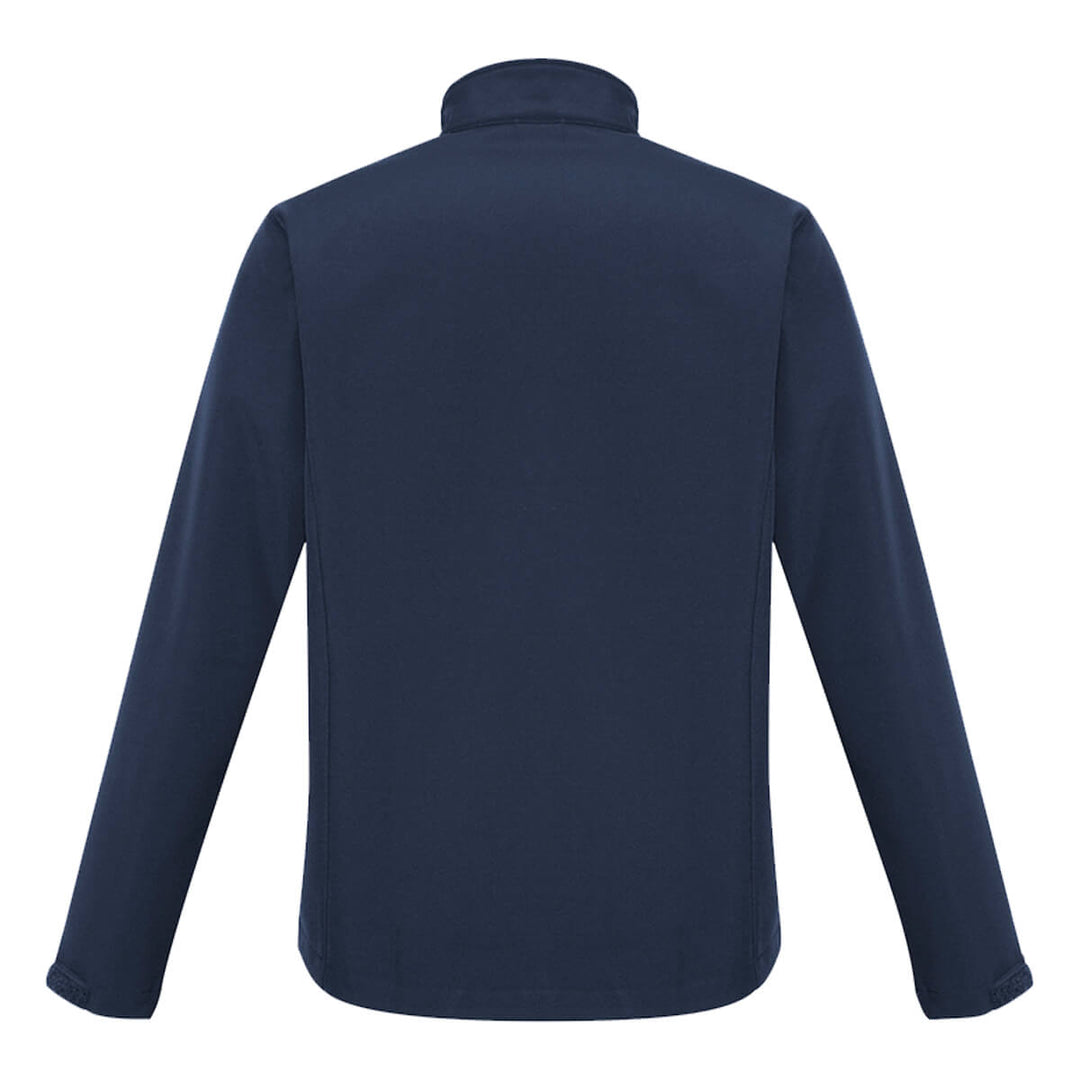 Biz Collection J740M Mens Apex Soft Shell Jacket Navy