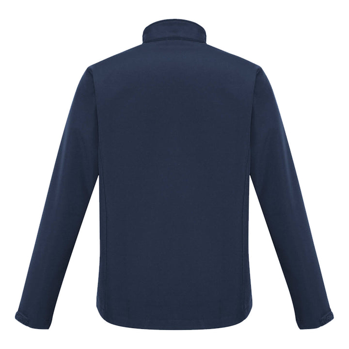 Biz Collection J740M Mens Apex Soft Shell Jacket Navy
