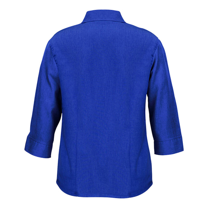 Biz Collection LB3600 Oasis Ladies 3/4 Sleeve Shirt Electric Blue