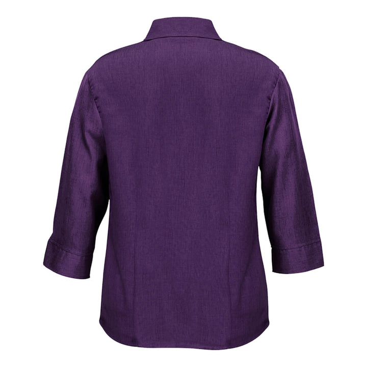 Biz Collection LB3600 Oasis Ladies 3/4 Sleeve Shirt Grape