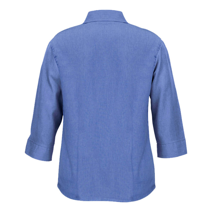 Biz Collection LB3600 Oasis Ladies 3/4 Sleeve Shirt Mid Blue