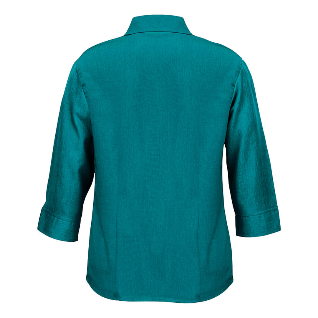 Biz Collection LB3600 Oasis Ladies 3/4 Sleeve Shirt Teal