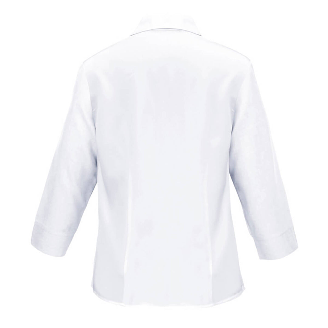 Biz Collection LB3600 Oasis Ladies 3/4 Sleeve Shirt White