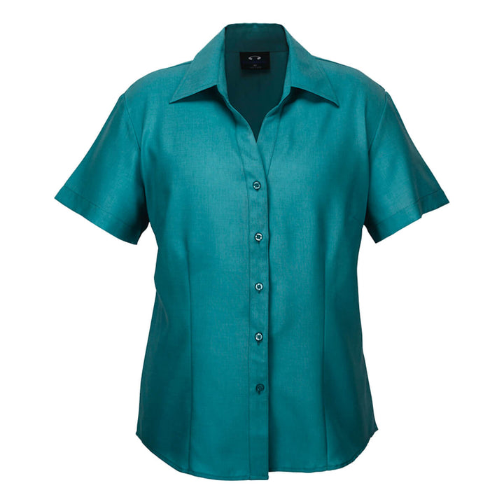 Biz Collection LB3601 Oasis Ladies Short Sleeve Shirt Teal