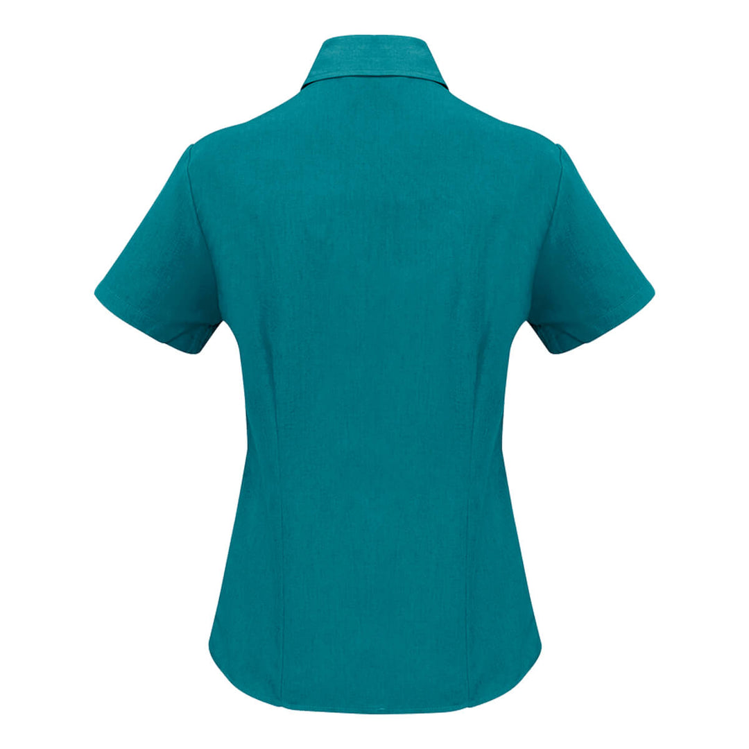 Biz Collection LB3601 Oasis Ladies Short Sleeve Shirt Teal