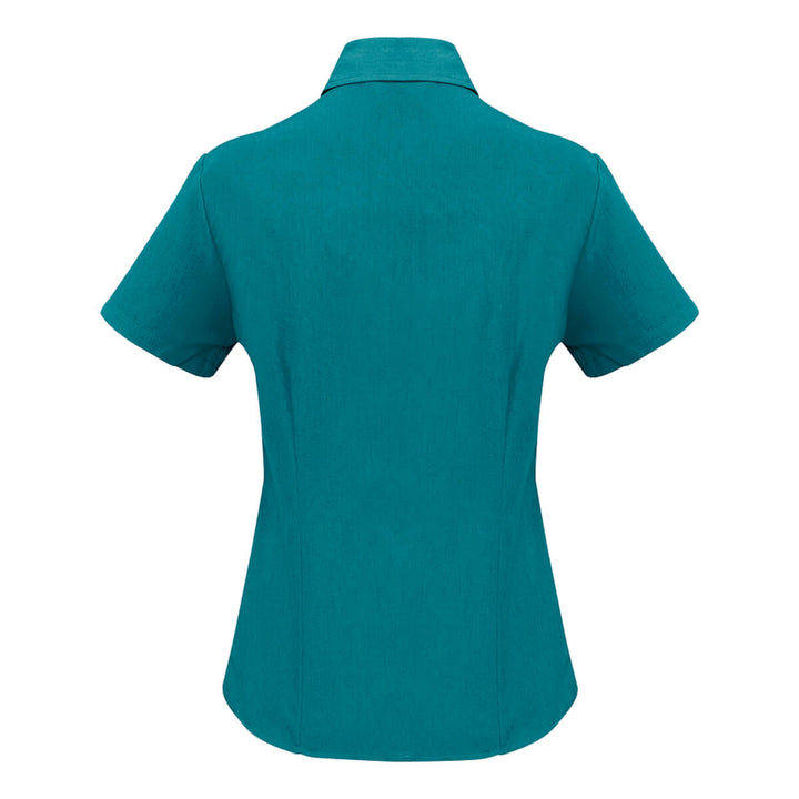 Biz Collection LB3601 Oasis Ladies Short Sleeve Shirt Teal