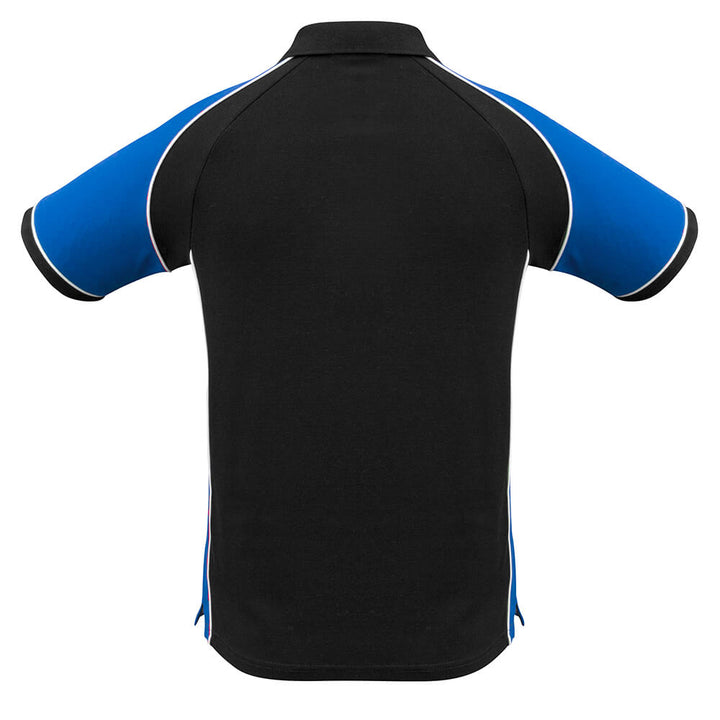 Biz Collection P10112 Mens Nitro Polo Black/Royal/White