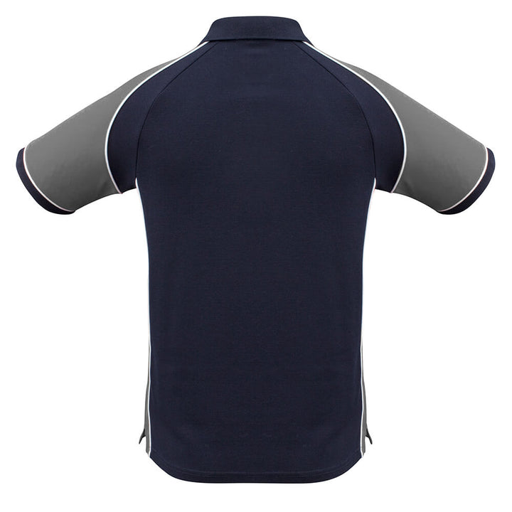 Biz Collection P10112 Mens Nitro Polo Navy/Grey/White