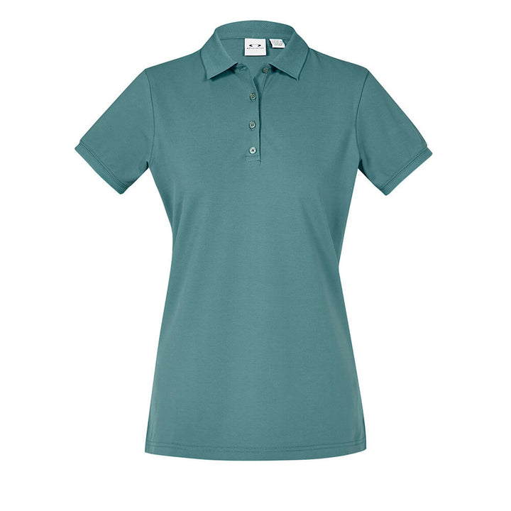 Biz Collection P105LS Womens City Short Sleeve Polo Jasper Green