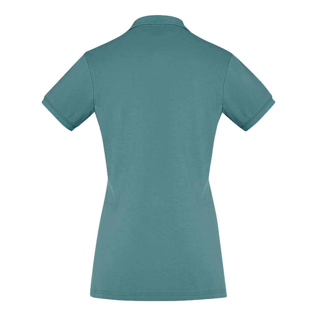 Biz Collection P105LS Womens City Short Sleeve Polo Jasper Green