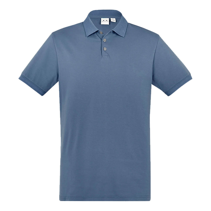 Biz Collection P105MS Mens City Short Sleeve Polo Grey Smoke