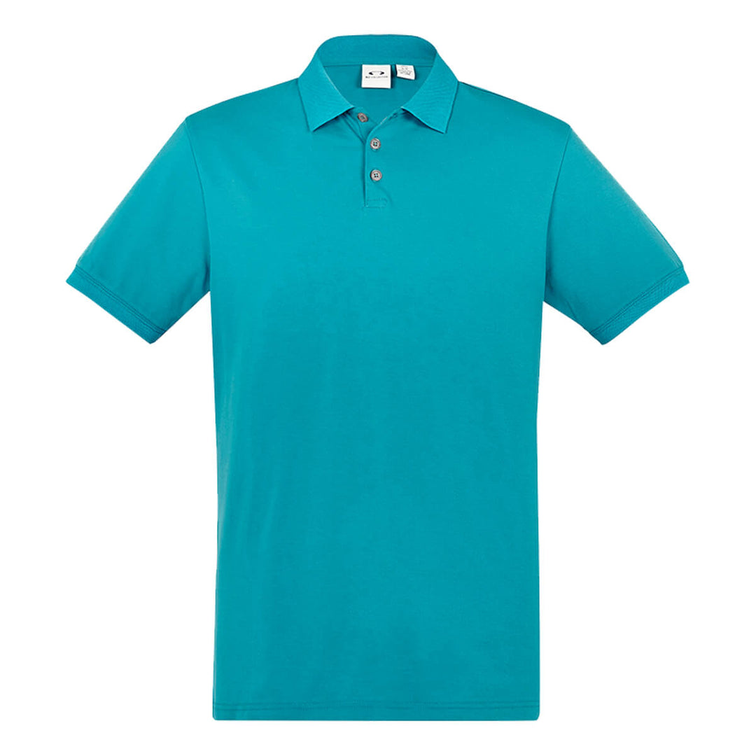 Biz Collection P105MS Mens City Short Sleeve Polo Teal