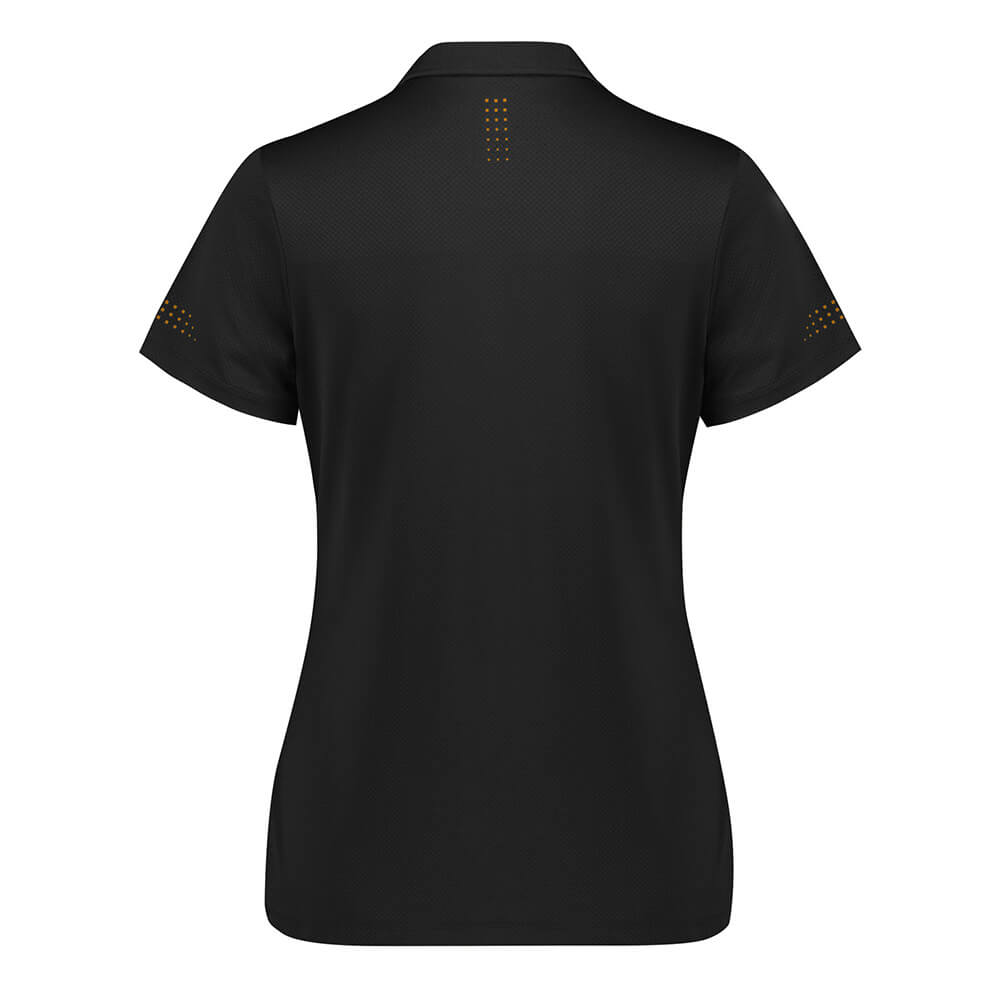 Biz Collection P200LS Womens Balance Short Sleeve Polo - Black/Red